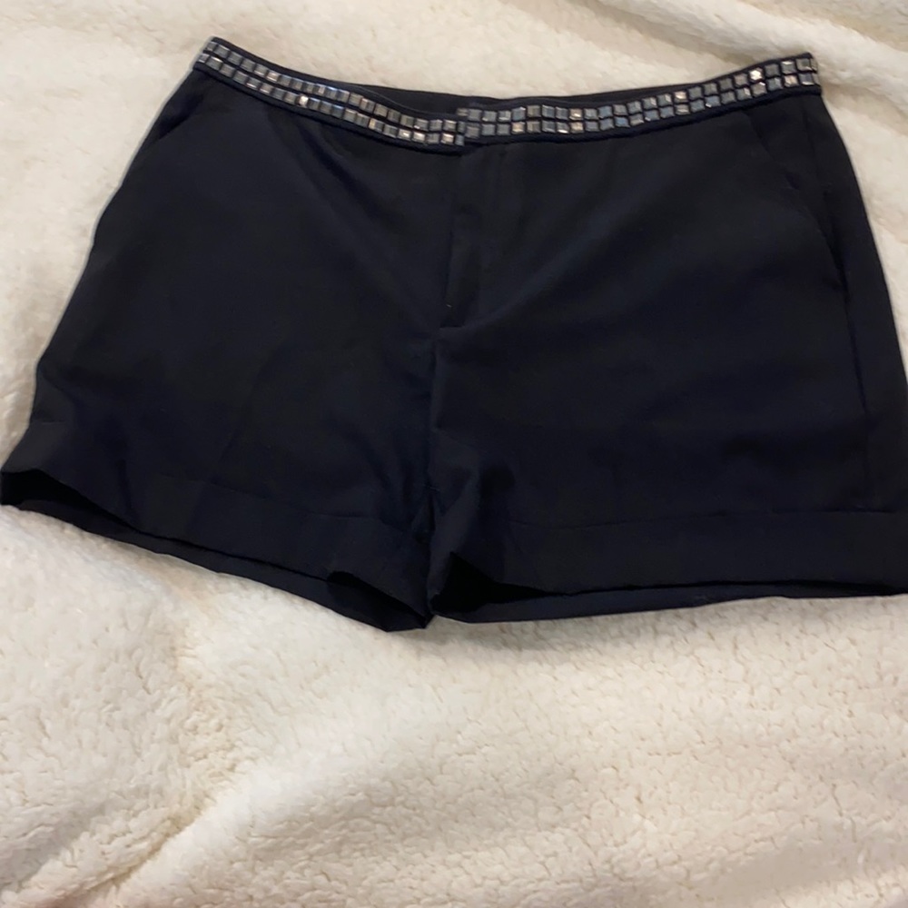 Zara dress shorts diamond waist band L size
